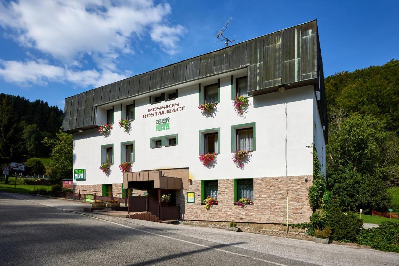 Pension & Restaurace Zeleny Mlyn Zacler Zaclér Exterior foto